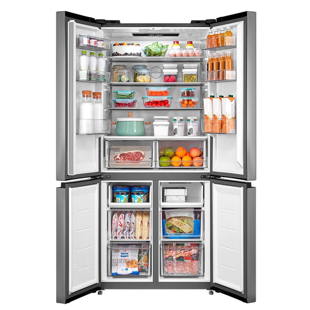 Refrigerador Inverse Midea de 04 Portas Frost Free com 474 Litros Inox Bivolt  - MDRF691FGD463 - 4