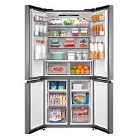 Refrigerador Inverse Midea de 04 Portas Frost Free com 474 Litros Inox Bivolt  - MDRF691FGD463