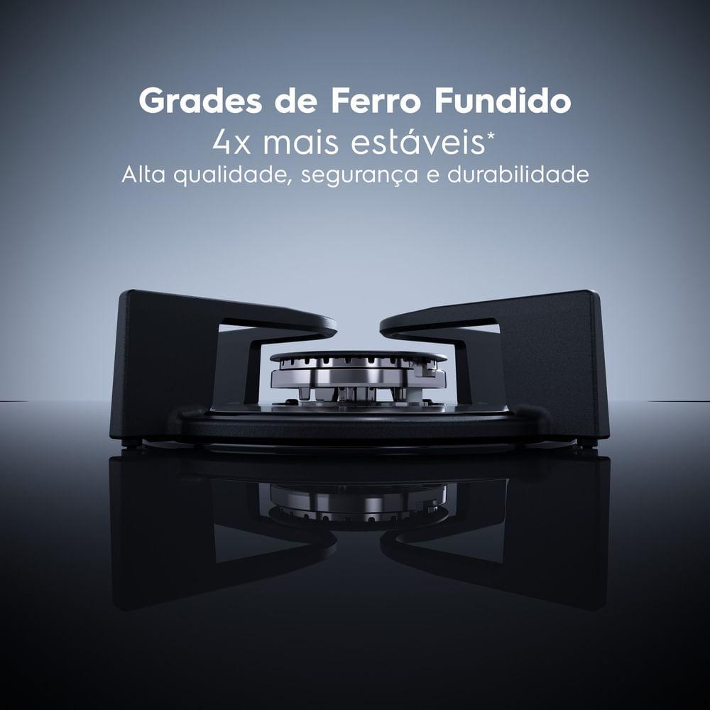 Cooktop Electrolux 5 Bocas Expert com Multi Chama Deslocado (KE5GW) - 6