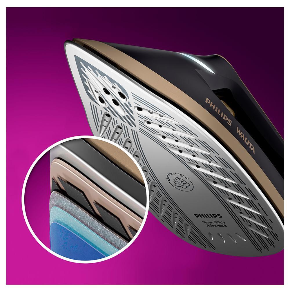 Ferro de Passar a Vapor PerfectCare Série 6000 HV Philips Walita - Preto - PSG6064 - 5