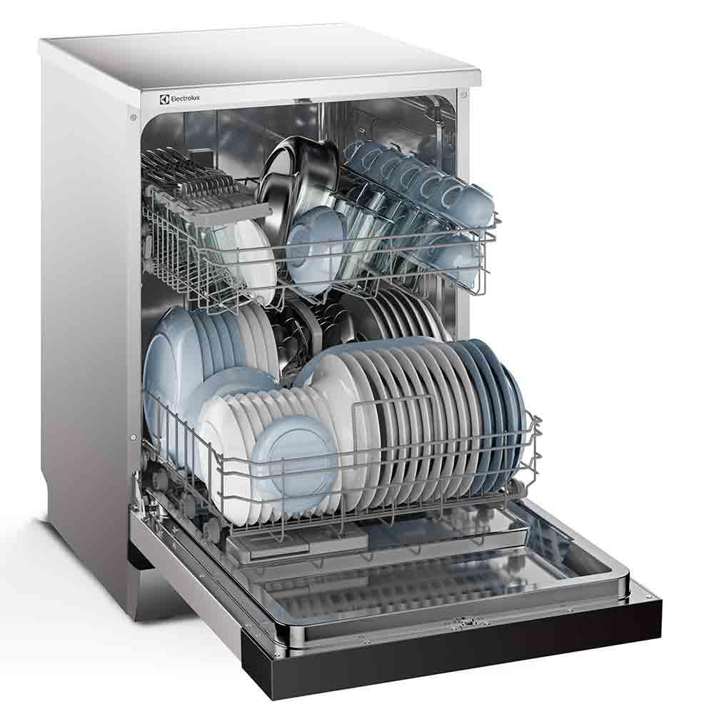 Lava-Louça Electrolux 14 Serviços Inox com Programa Lava e Seca 50' LS14E - 3