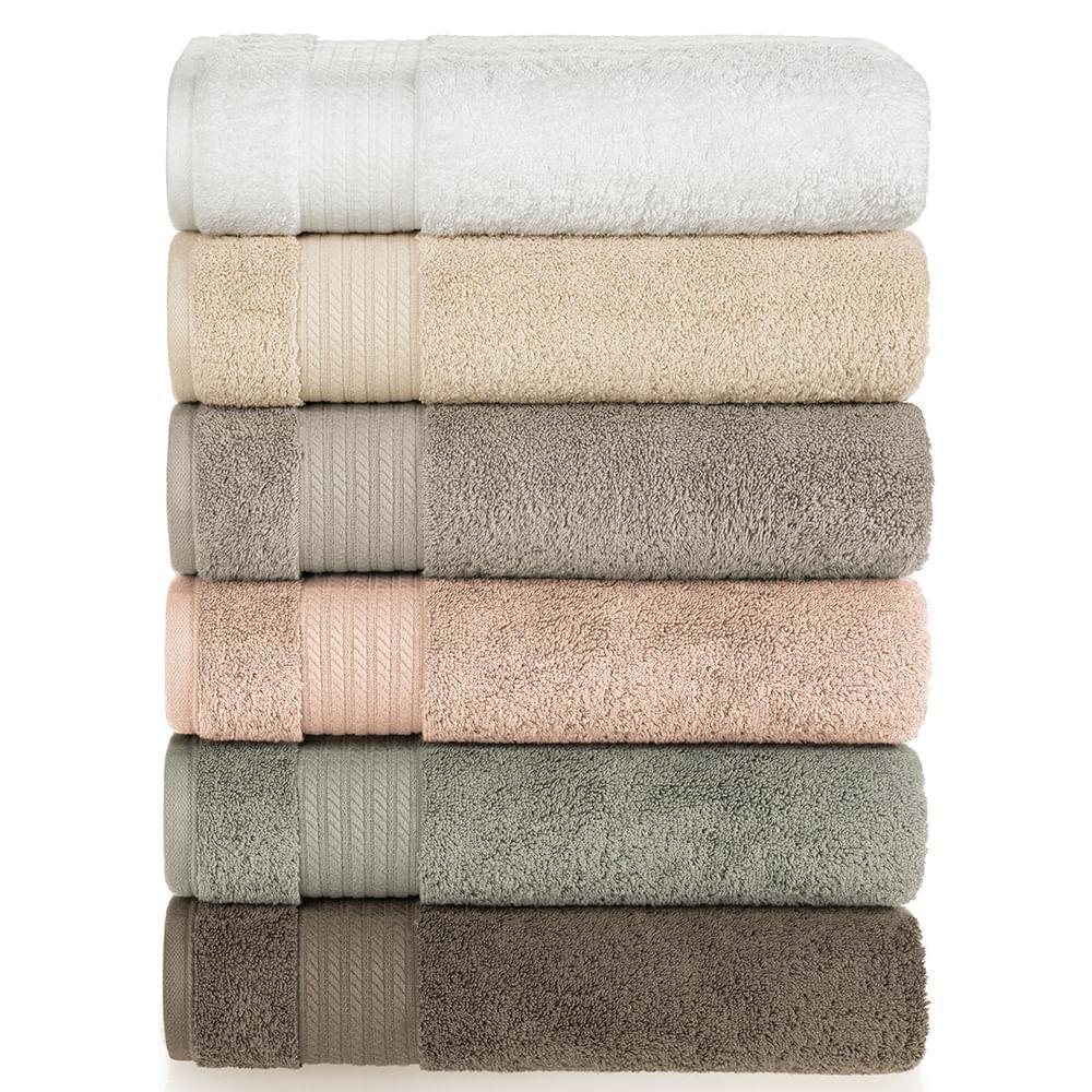 Jogo de Toalhas de Banho Banhão com 04 Peças Magna Eucalipto - Karsten - 7