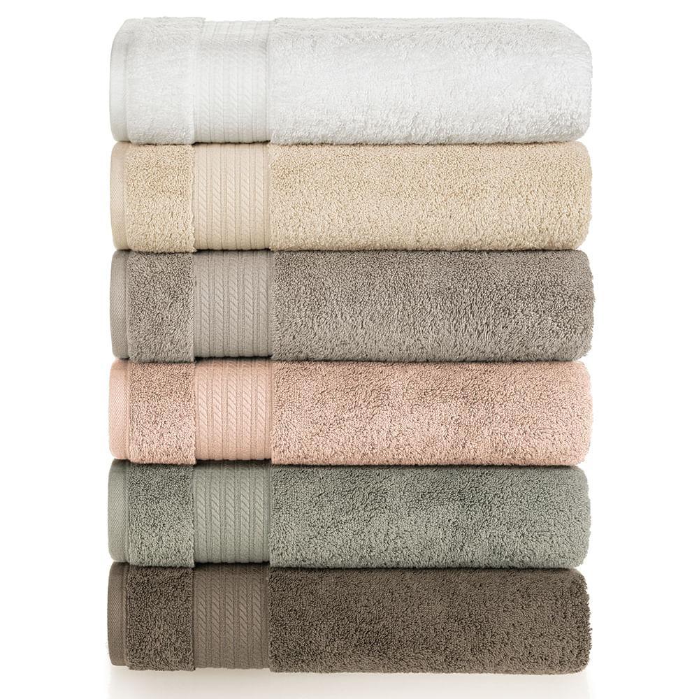 Jogo de Toalhas de Banho Banhão com 04 Peças Magna Lunar - Karsten - 7