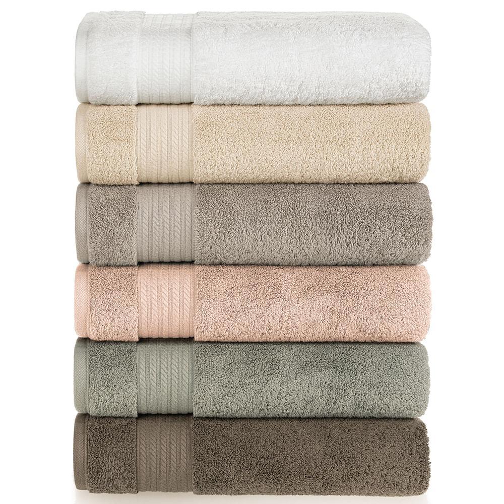 Jogo de Toalhas de Banho Banhão com 04 Peças Magna Aura - Karsten - 7