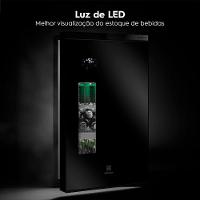 Cervejeira Electrolux Home Bar Frost Free de 100 Litros Preta - EB100 - 8