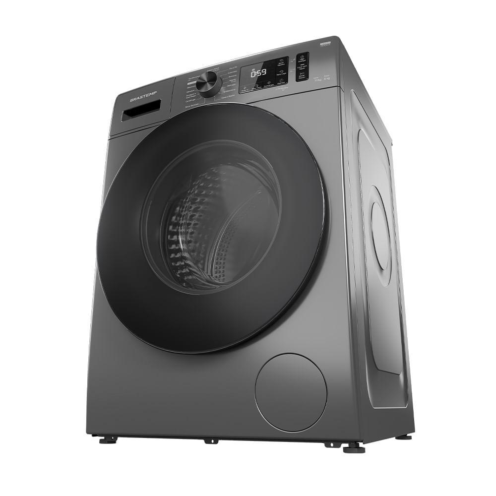 Lava & Seca 11 Kg Brastemp Smart Sensor by AI Titânio com 15 Programas de Lavagem - BNO11 - 6