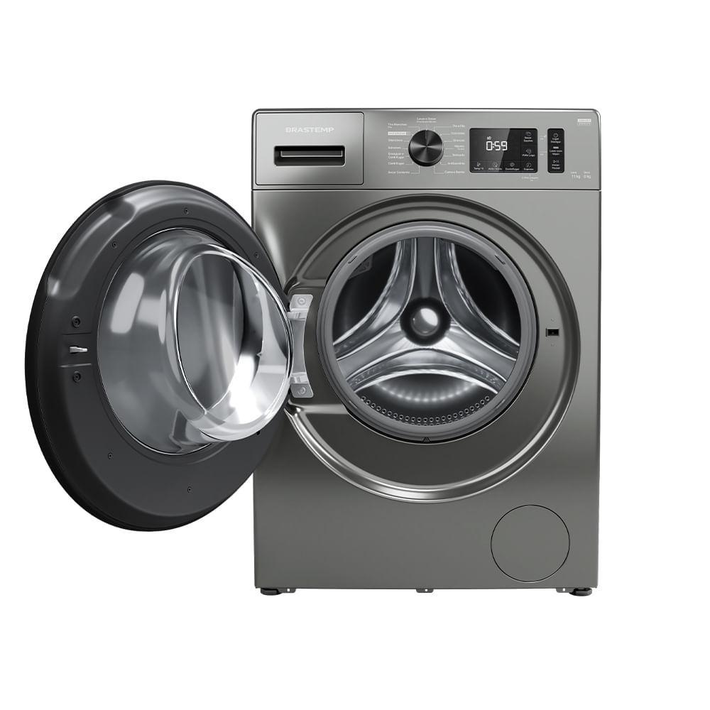 Lava & Seca 11 Kg Brastemp Smart Sensor by AI Titânio com 15 Programas de Lavagem - BNO11 - 4