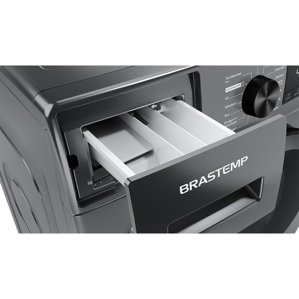 Lava & Seca 11 Kg Brastemp Smart Sensor by AI Titânio com 15 Programas de Lavagem - BNO11 - 9