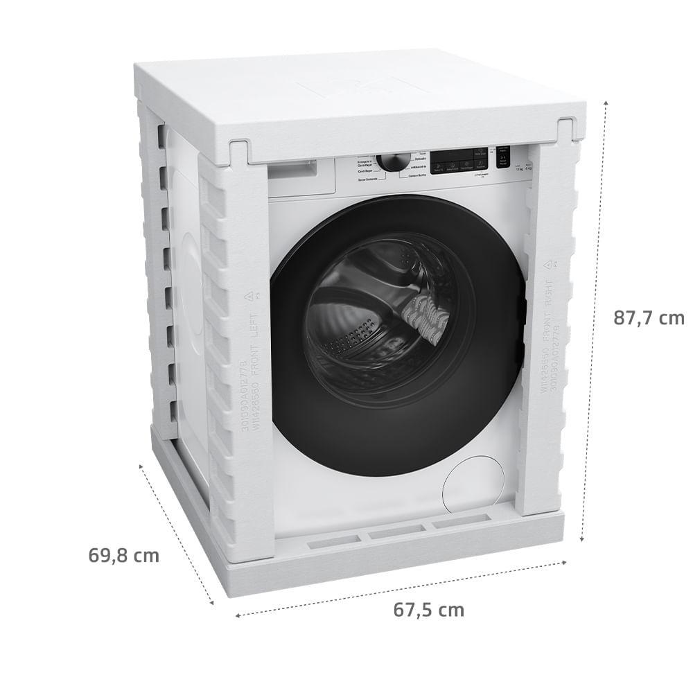 Lava & Seca 11 Kg Brastemp Smart Sensor by AI Branca com 15 Programas de Lavagem - BNO11 - 3