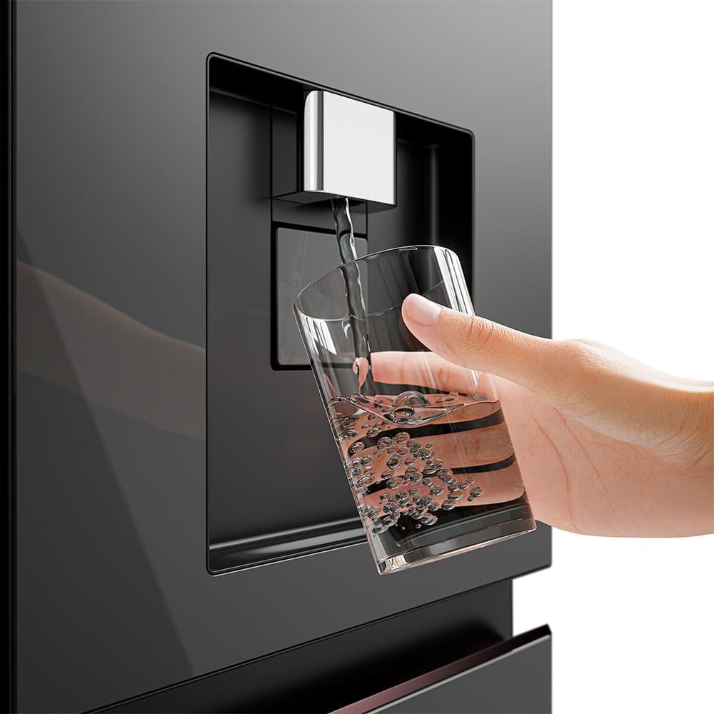 Refrigerador French Door Panasonic 04 Portas Frost Free com 540 Litros Dark Glass - DB69 - 6