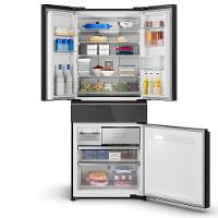 Refrigerador French Door Panasonic 04 Portas Frost Free com 540 Litros Dark Glass - DB69 - 2