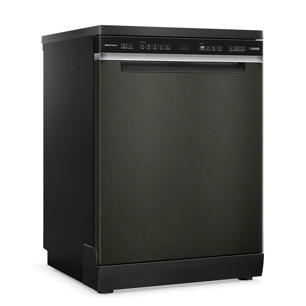 Lava-Louças Brastemp Eclipse Collection Black Stainless com 15 Serviços, 05 Programas de Lavagem - BLF62AP - 1