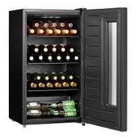 Cervejeira Vertical Midea de 82 Litros Frost Free Preta - MDRX150FGGDX0