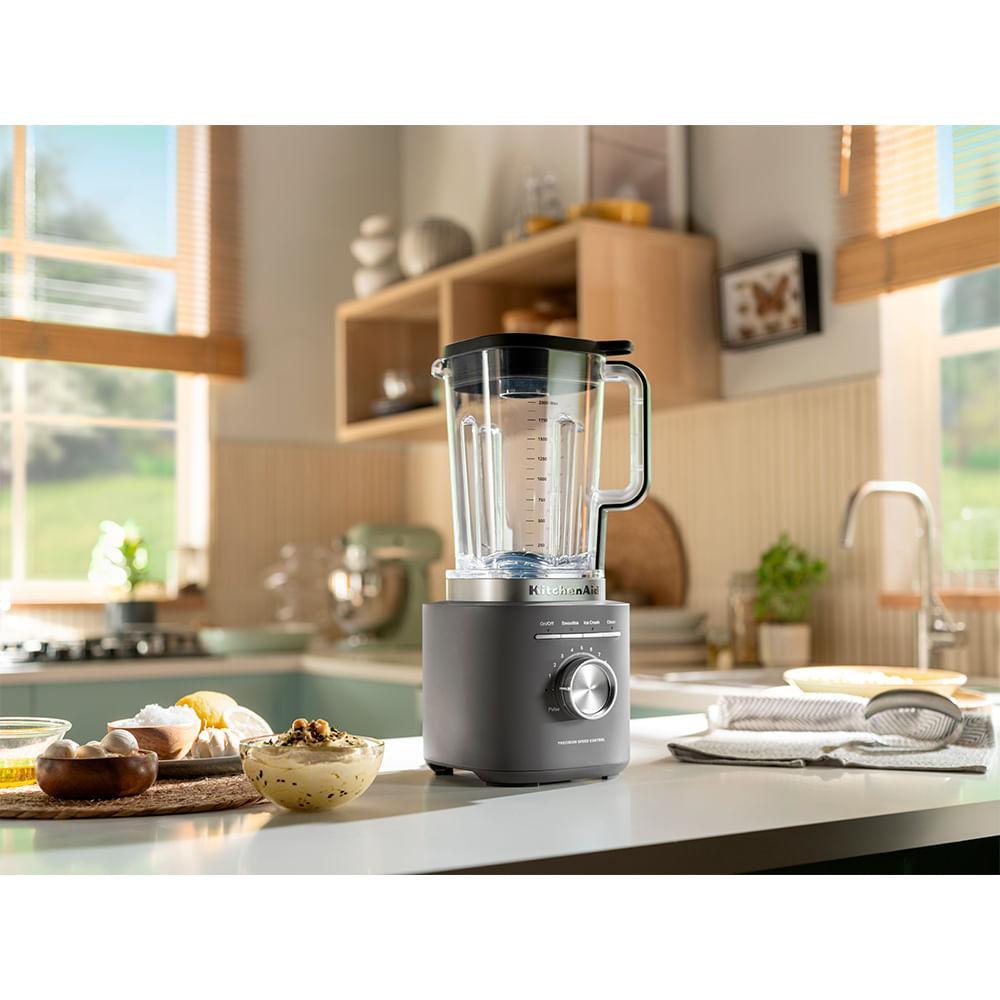 Liquidificador KitchenAid Pure Power com 10 Velocidades e Jarra com 2 Litros Charcoal Grey - KUA20AG - 5
