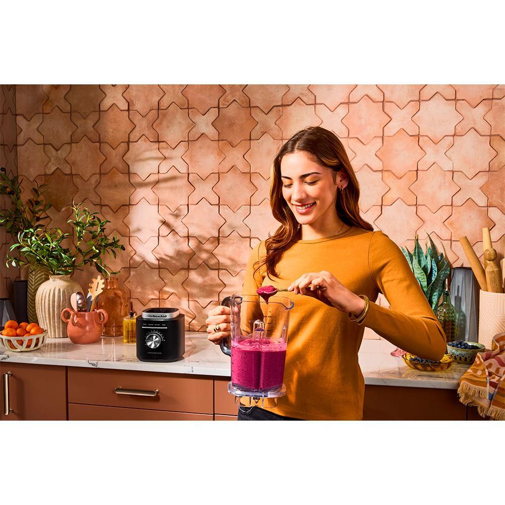 Liquidificador KitchenAid Pure Power com 10 Velocidades e Jarra com 2 Litros Black Matte - KUA20AP - 8