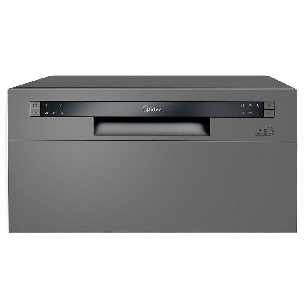 Lava-Louças Midea Cinza com 08 Serviços, 06 Programas de Lavagem e Função Adiar Início - DWA08S - 3