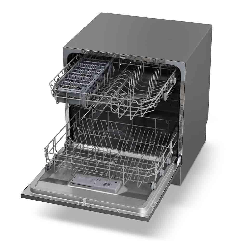 Lava-Louças Midea Cinza com 08 Serviços, 06 Programas de Lavagem e Função Adiar Início - DWA08S - 6