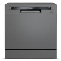 Lava-Louças Midea Cinza com 08 Serviços, 06 Programas de Lavagem e Função Adiar Início - DWA08S - 1