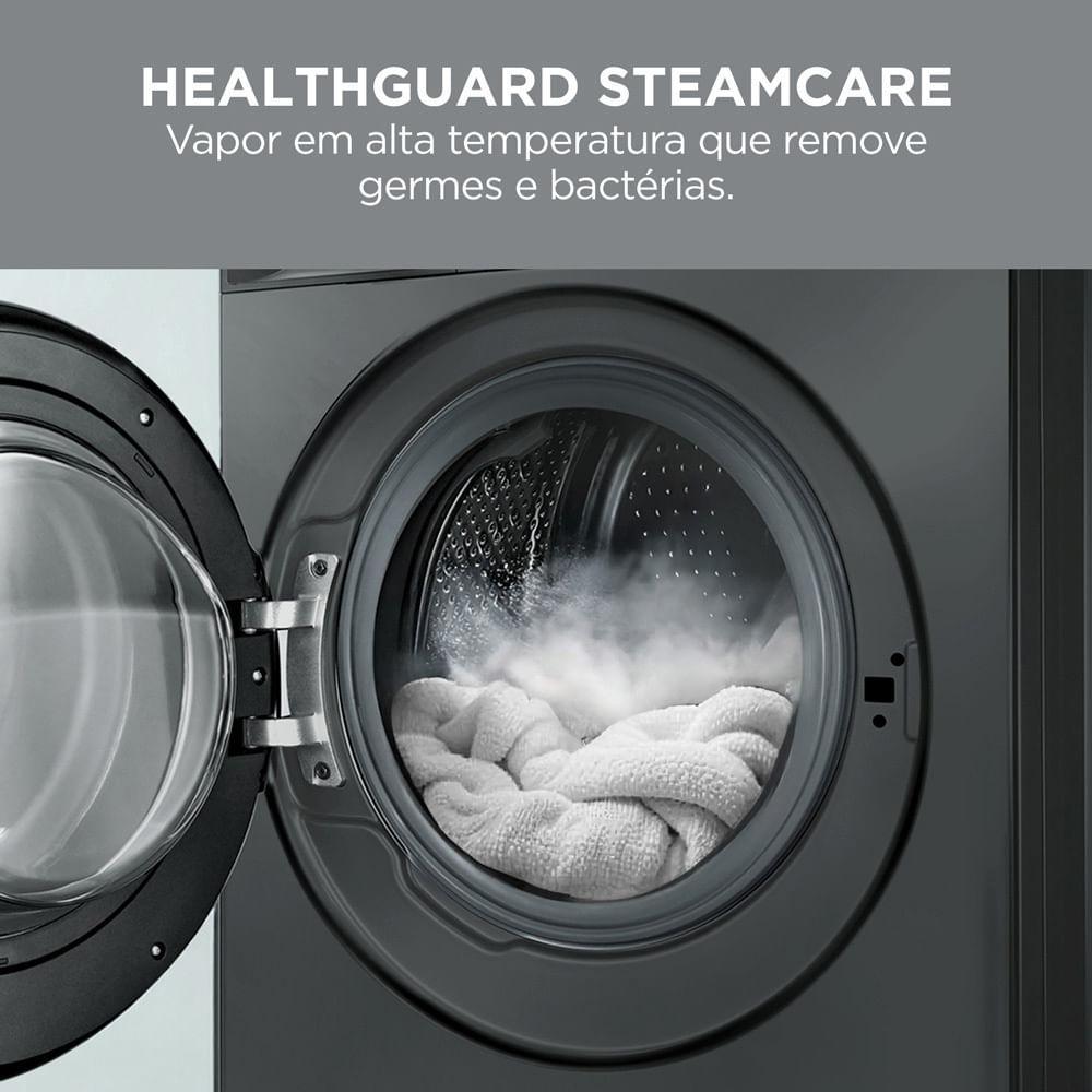 Lava e Seca Midea Slim HealthGuard 11kg/7kg Titanium Conectada com Função Turbo - MF201D11 - 6