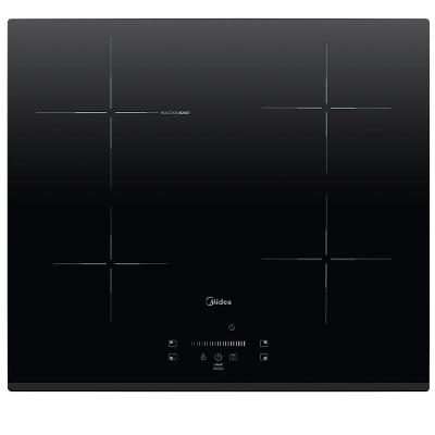 Cooktop de Indução Midea Even Pro com 04 Bocas, 09 Níveis de Potência Preto - CYC40P2