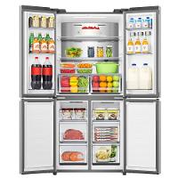 Refrigerador Multidoor Hisense Frost Free Inverter Dual Tech Cooling com 456 Litros Inox - RQ5P470