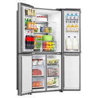 Refrigerador Multidoor Hisense Frost Free Inverter Dual Tech Cooling com 456 Litros Inox - RQ5P470 - 8