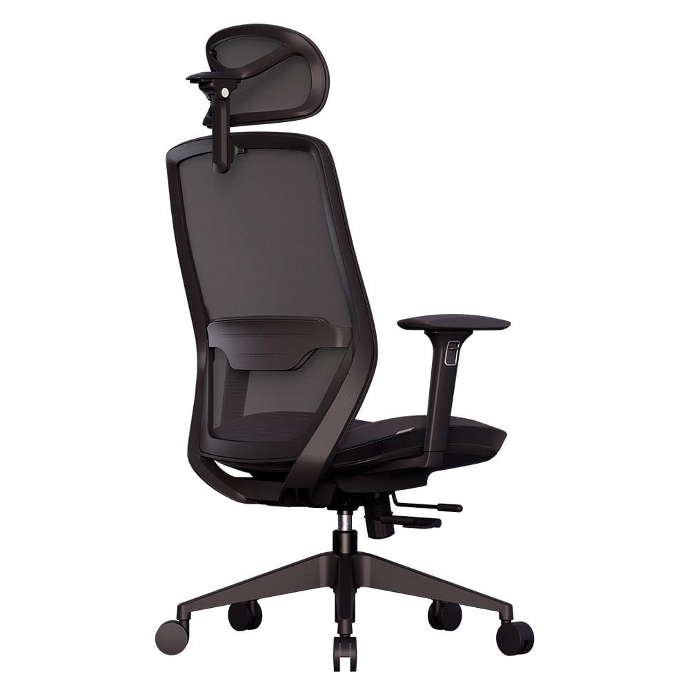 Cadeira Ergonômica Elements Serena Preta - 5