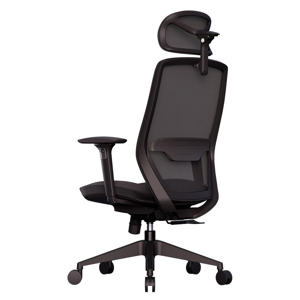 Cadeira Ergonômica Elements Serena Preta - 7