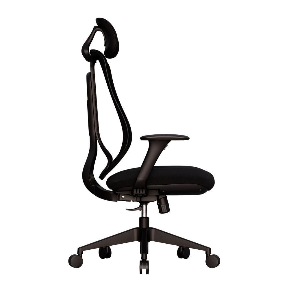 Cadeira Ergonômica Elements Galatea Preta - 2