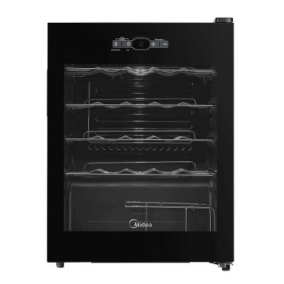 Adega de Vinhos Midea Inverter para 24 Garrafas com até 18°C - MDRW110FGGGL3