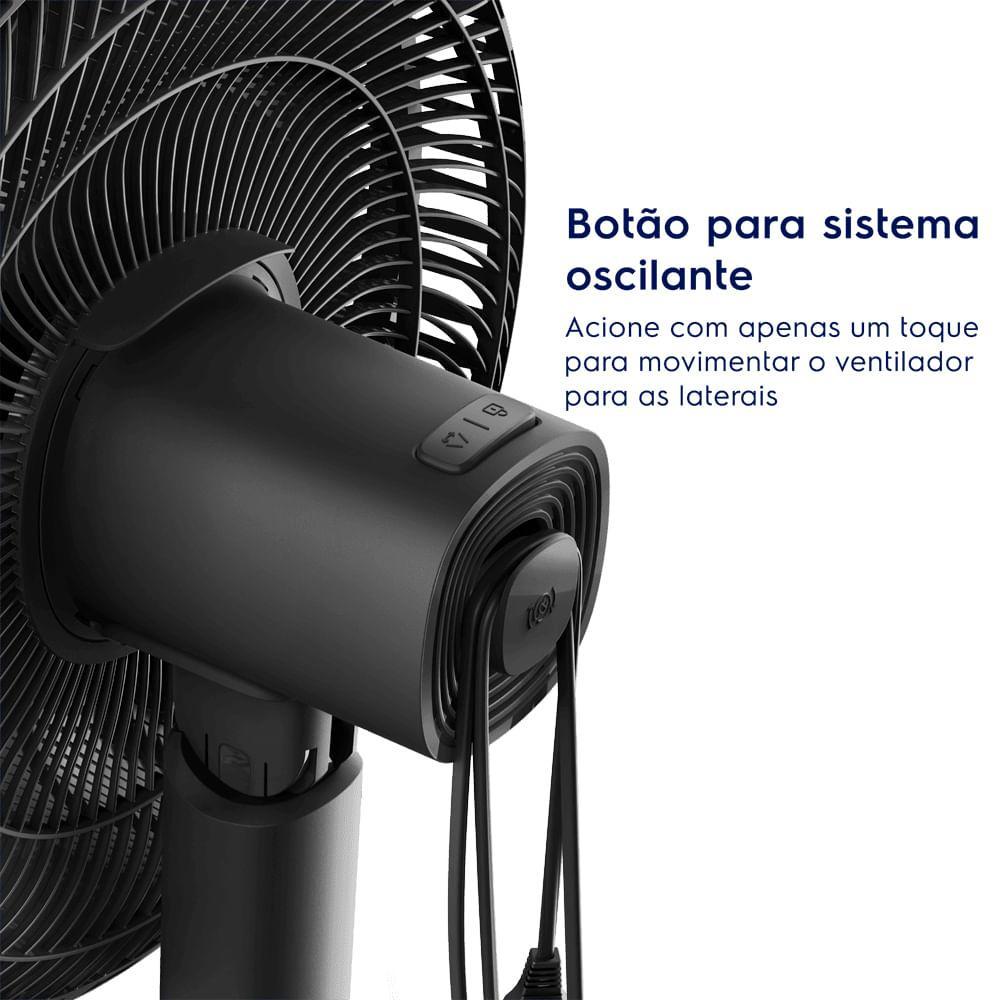 Ventilador de Coluna Electrolux Efficient DuoForce Air+ com 03 Velocidades Cinza - EFS40 - 6