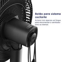 Ventilador de Coluna Electrolux Efficient DuoForce Air+ com 03 Velocidades Cinza - EFS40 - 6