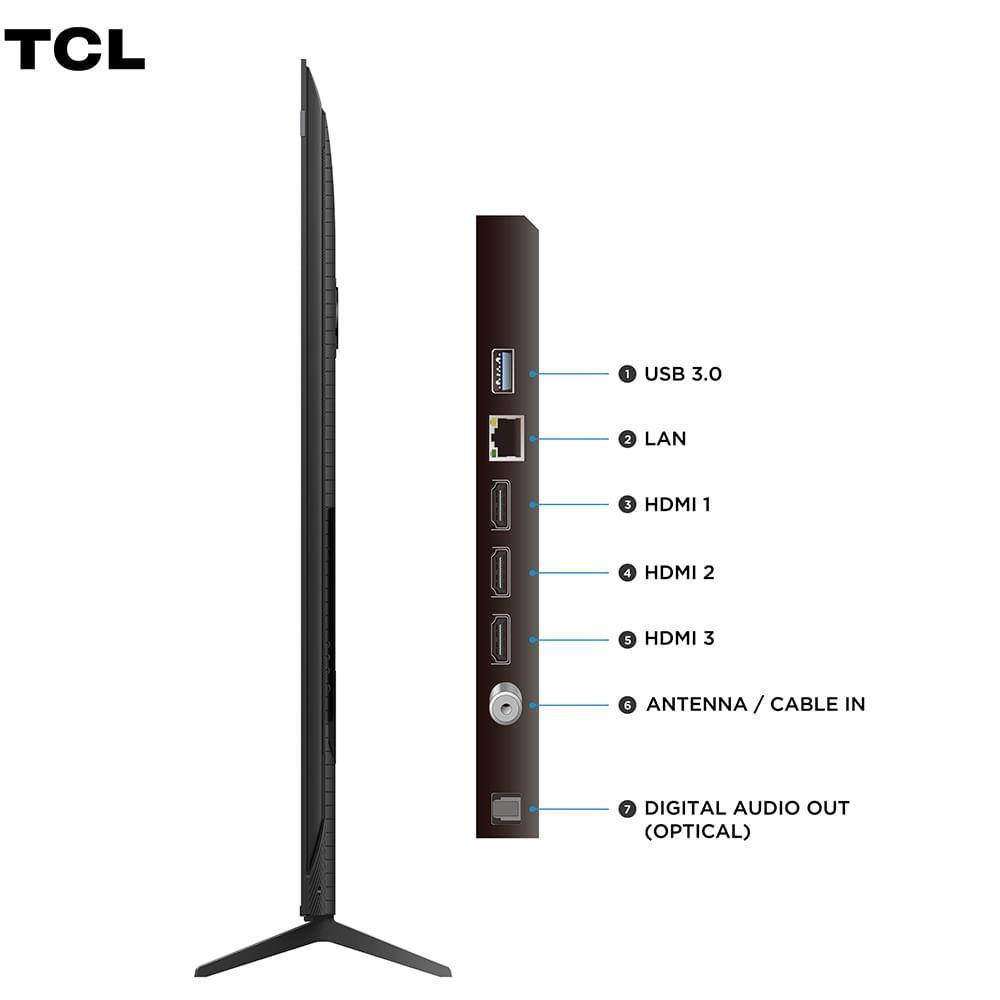 Smart TV 4K TCL Classic QLED 85” Polegadas com HDMI 2.1, Dolby Vision, Dolby Atmos e Wi-Fi Dual Band - 85P7K - 3