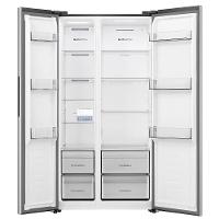 Refrigerador Side by Side Hisense Frost Free com 531 Litros Multi Air Flow 2.0 e Super Freezer Inox - RS3P558