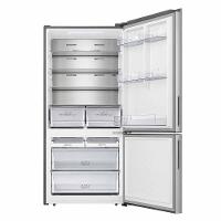 Refrigerador Bottom Freezer Metal Tech Hisense de 02 Portas Frost Free com 499 Litros Inox - RB5P504 - 5
