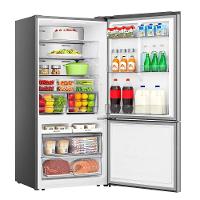 Refrigerador Bottom Freezer Metal Tech Hisense de 02 Portas Frost Free com 499 Litros Inox - RB5P504 - 6