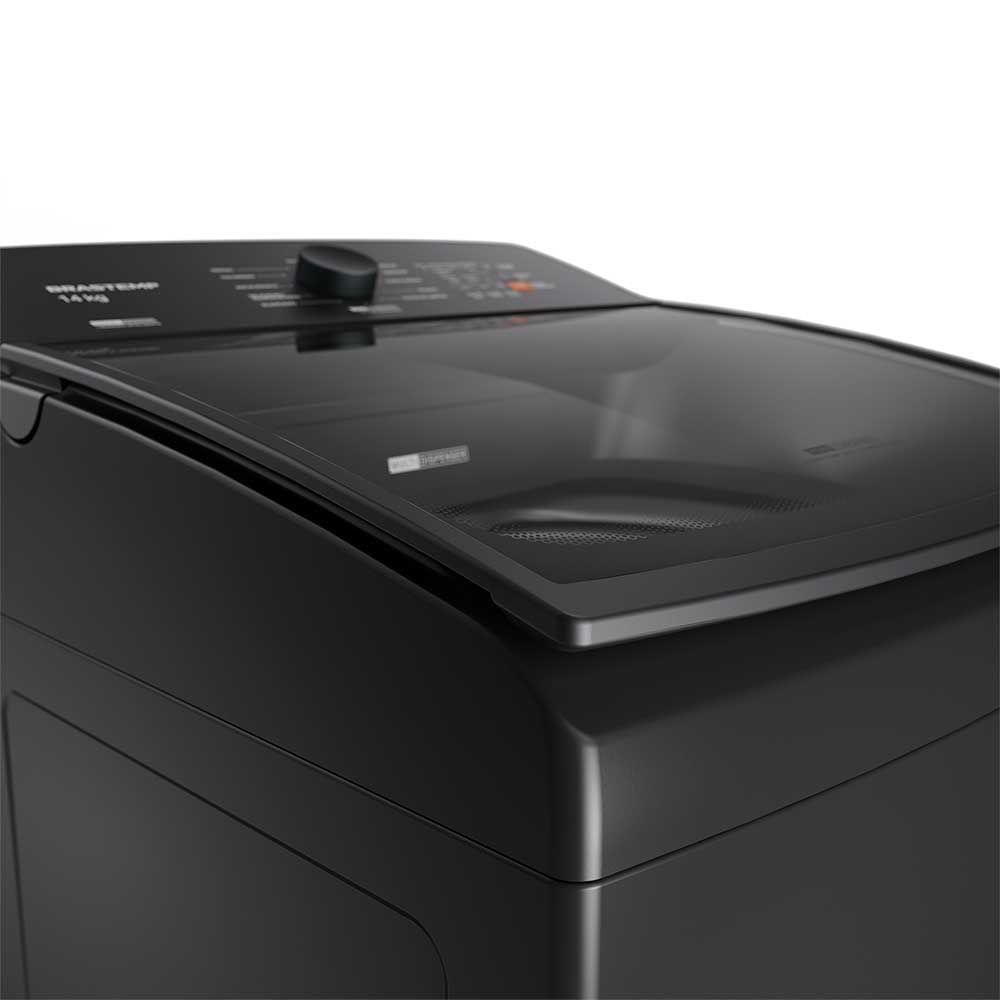 Lavadora de Roupas Brastemp 14Kg Cinza Platinum com 12 Programas de Lavagem com Smart Sensor e Reduzir Tempo - BWJ14A9 - 7