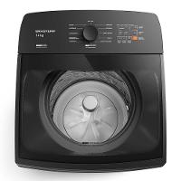 Lavadora de Roupas Brastemp 14Kg Cinza Platinum com 12 Programas de Lavagem com Smart Sensor e Reduzir Tempo - BWJ14A9