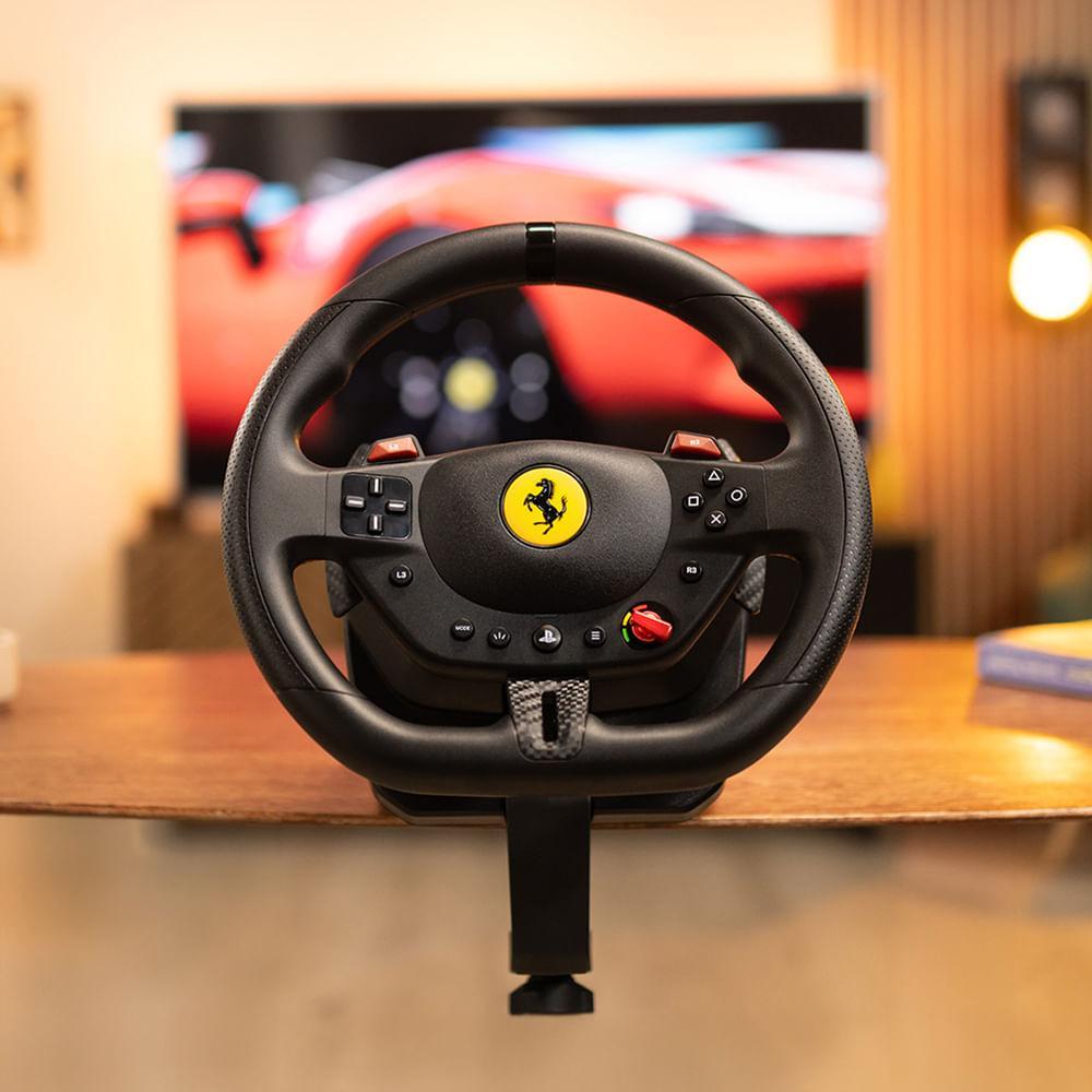 Kit Volante e Pedal T98 Ferrari para PS4, PS5 e PC - Thrustmaster - 6