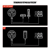 Kit Volante e Pedal T98 Ferrari para PS4, PS5 e PC - Thrustmaster