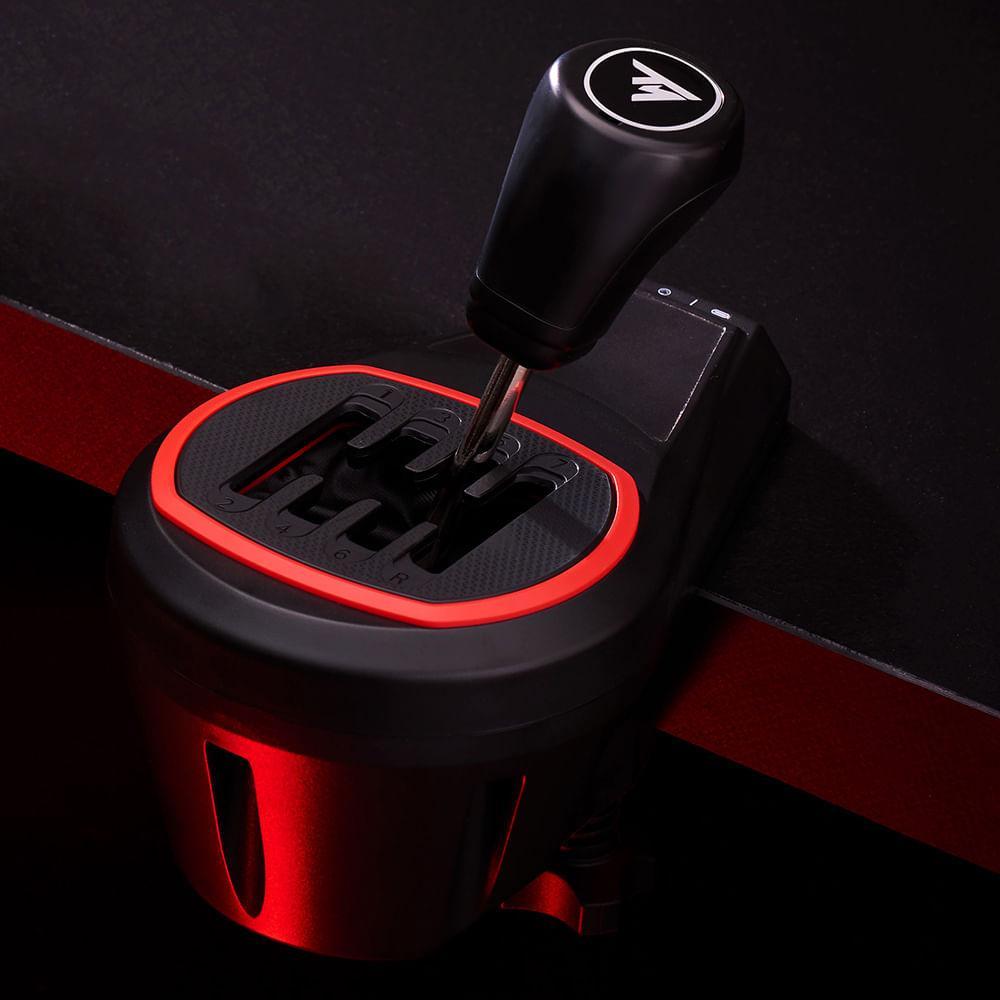 Kit Câmbio TH8S Add-on Shifter Thrustmaster Preto e Grafite para Múltiplas Plataformas - 8