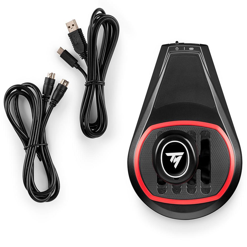 Kit Câmbio TH8S Add-on Shifter Thrustmaster Preto e Grafite para Múltiplas Plataformas - 10