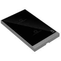 Interruptor Inteligente 2 Teclas Conexão Zigbee Compatível com Assistente de voz, IOS e Android Preto - Geonav - 5