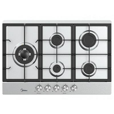 Cooktop a Gás Midea 5 Bocas com Mesa em Inox - CYB5B
