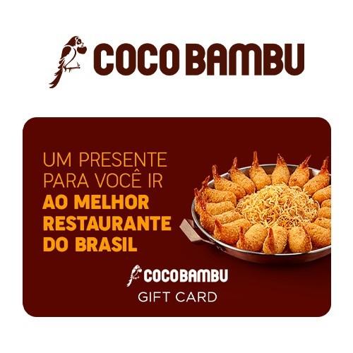 Gift Card Coco Bambu Virtual - 1