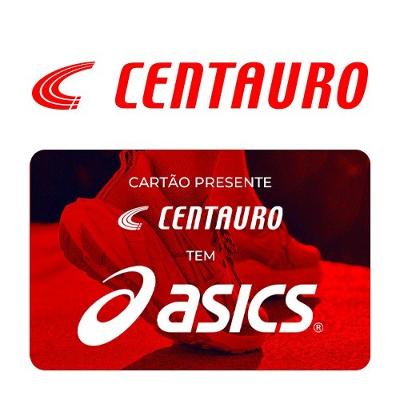 Cartão Presente Centauro Asics Virtual
