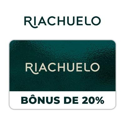 Cartão Presente Riachuelo Bônus 20% Virtual