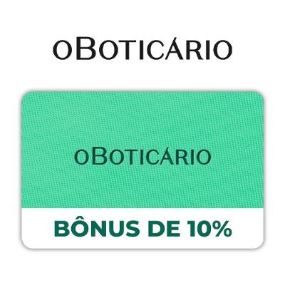 Vale Presente O Boticário Bônus 10% Virtual