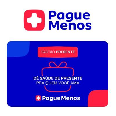 Cartão Presente Pague Menos Virtual