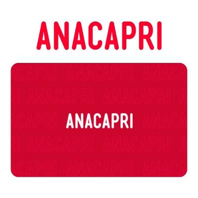 Cartão Presente Anacapri Virtual